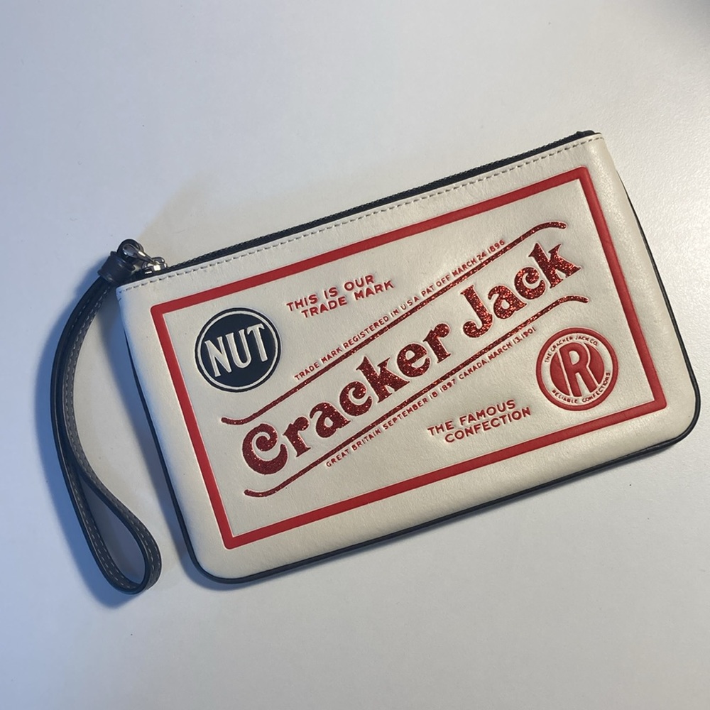 Coach Crackers Jack Wristlet NWT